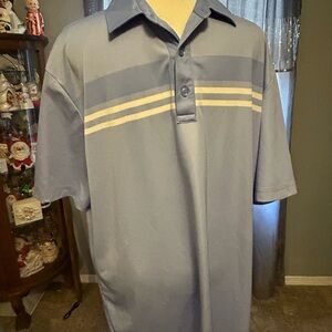 2 for $10 sale! ! Callaway Light Blue Polo with White Stripes